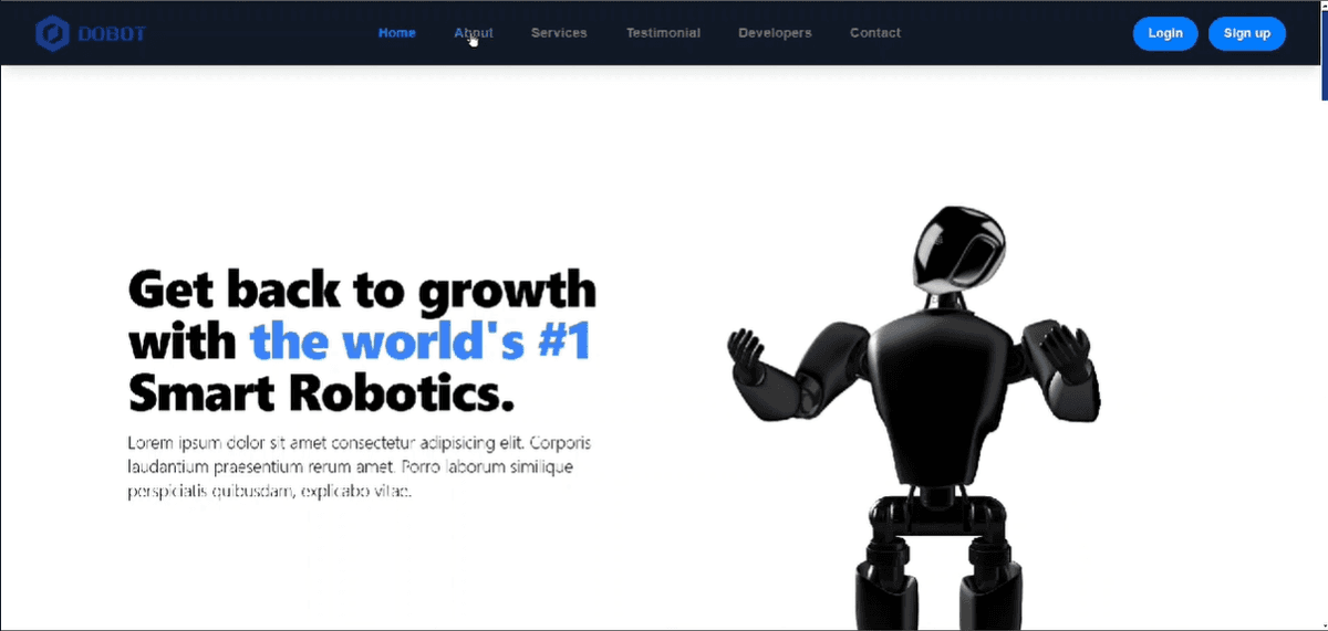 Django Website Preview
